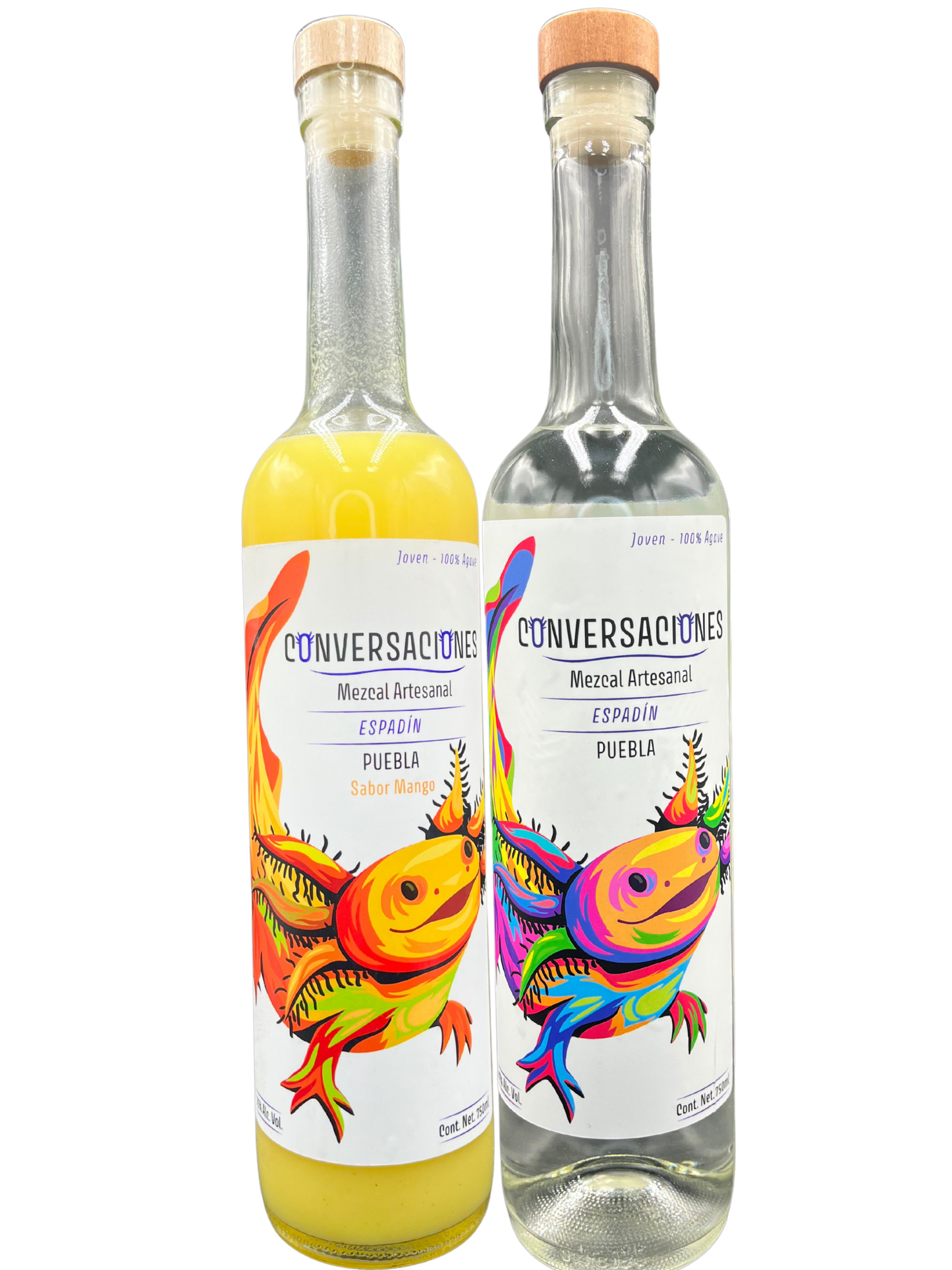 2 Botellas "Mango y Ahumado"